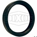 Dixon Gruvlok Grooved Fitting Gasket, 4 in Nominal, EPDM, Domestic G400E